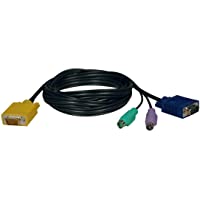 Tripp Lite Juego de Cable de Multiplexor KVM PS-2 (3 en 1) para serie B020-008-016- B022-016 y serie de escritorio B022…